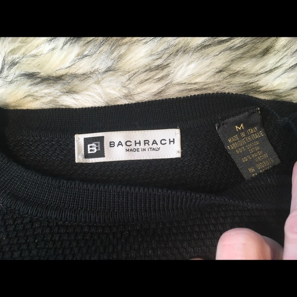 Bacharach sweater/ Med/ black - Picture 2 of 5